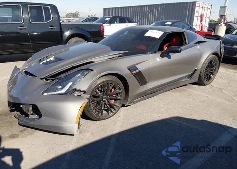 2016 Chevrolet Corvette Z06 from USA, damaged, VIN 1G1YS2D68G5601752